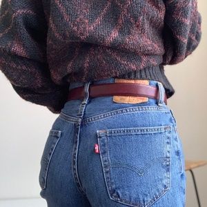 Levi's 550 Vintage High Waist Denim Mom Jeans